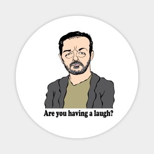 RICKY GERVAIS FAN ART!!! Magnet